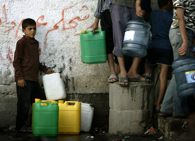 Nach den israelischen Bombenangriffen sind 60 Prozent der Bevölk...