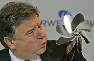 Mit dem Umstieg auf Wind und andere erneuerbare Energiequellen l...