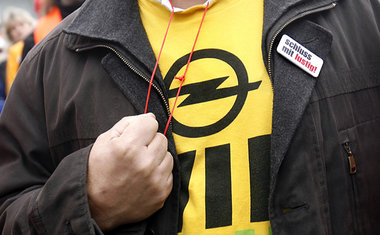 Schlu&szlig; mit lustig ist f&uuml;r die Opel-Mitarbeiter schon ...