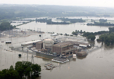 Seit 14. Juni ist das AKW Fort Calhoun im US-Bundesstaat Nebrask... Seit 14. Juni ist das AKW Fort Calhoun im US-Bundesstaat Nebrask...