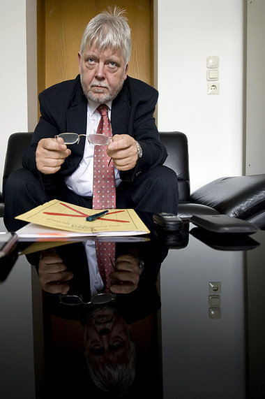 Finanzminister Helmuth Markov (Die Linke), am Mittwoch in Potsda...