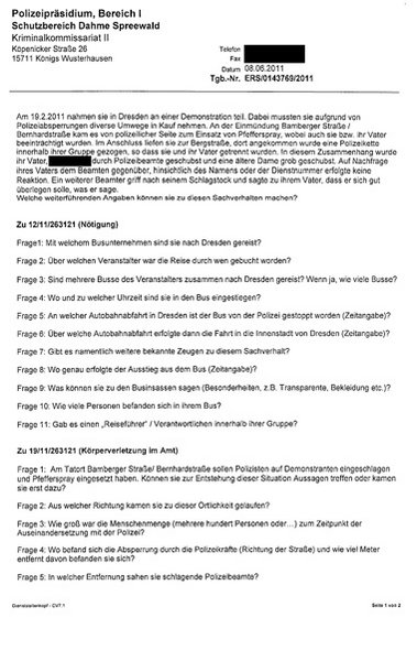 Neben Busunternehmen bekamen auch nach Dresden reisende Demonstr... Neben Busunternehmen bekamen auch nach Dresden reisende Demonstr...