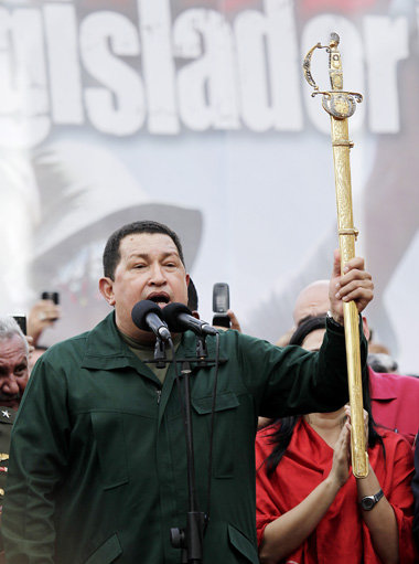 Tradition und Gegenwart: Der venezolanische Pr&amp;auml;sident H...
