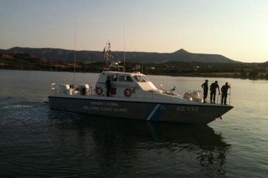 Griechische Küstenwache stoppt die Dignité