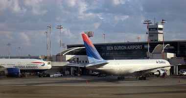 Internationaler Flughafen Ben Gurion in Tel Aviv