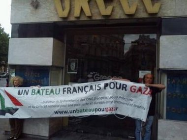 Besetzung des griechischen Tourismusbüros in Paris
