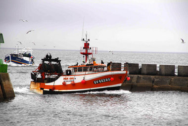 Heimkehr der Fischer in den Hafen von Lesconil– dort, wo einst d...