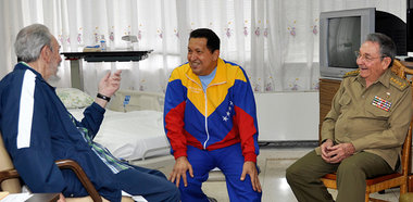 Mehr als persönliche Freundschaft: Fidel und Raúl Castro besuche...