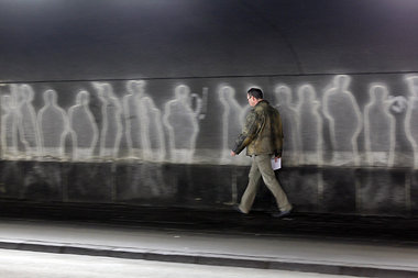 Der Unglückstunnel am Veranstaltungsgelände ein Jahr d... Der Unglückstunnel am Veranstaltungsgelände ein Jahr d...