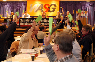 Berliner WASG Ende Februar: Ja zur Eigenkandidatur