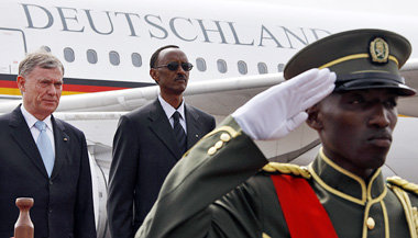 Problematischer Staatsbesuch: Bundespr&auml;sident Horst K&ouml;...