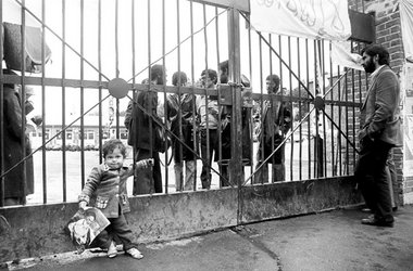 Teheran, November 1979: aus Protest gegen die US-Politik haben b...