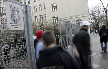 Die R&uuml;tli-Schule in Neuk&ouml;lln, 2006. Kam seinerzeit dur...