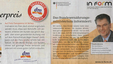 Der Stein des Ansto&szlig;es: Sehen wir hier zwei Anzeigen oder ...
