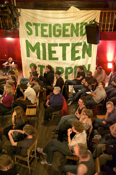 &raquo;Nehmen wir uns die Stadt zur&uuml;ck&laquo; war das Motto...