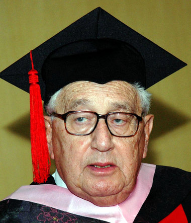Henry Alfred Kissinger, Außenminister unter US-Präsident Richard...