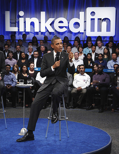 Obama-Talkshow bei der Web-Industrie: B&ouml;sewicht Europa