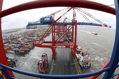 Containerterminal von Eurogate in Bremerhaven