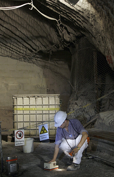 Strahlenmessung in der Asse