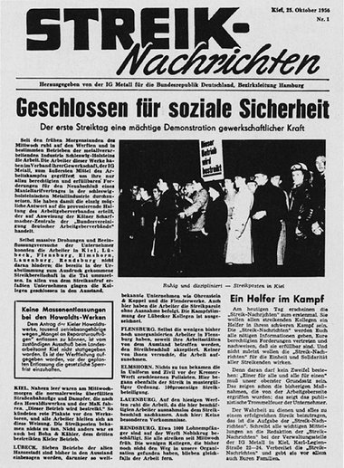 Metaller im Ausstand