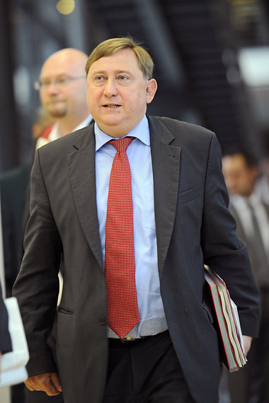 Linke-Fraktionschef André Hahn am Mittwoch im Sächsischen Landta...