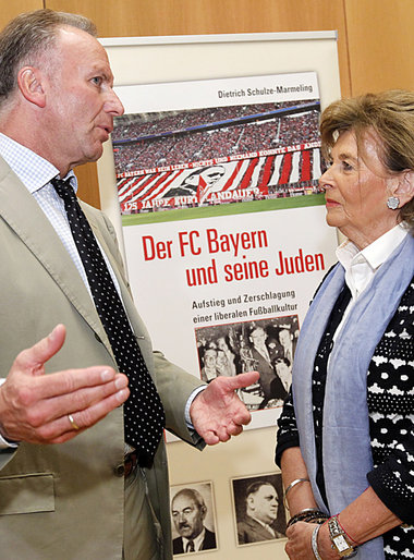 Kalle (Rummenigge) und Charlotte (Knobloch) Kalle (Rummenigge) und Charlotte (Knobloch)
