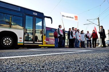 Ausstand bei der &raquo;Stuttgarter Stra&szlig;enbahnen AG&laquo...