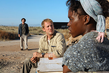 Stereotypen vermeiden: Hinten Don Pedro, vorne Jackie, in der Mi...