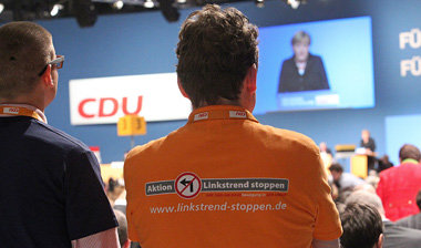 Manche Leute haben Sorgen &hellip; Delegierter der CDU-Gruppe &r...
