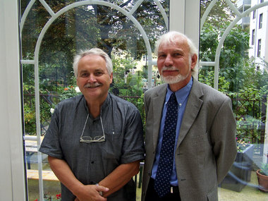 Prof. Schalk (l) und Prof. Neelsen