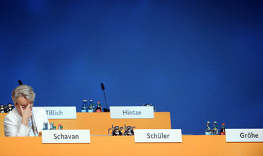 Bildungsministerin Annette Schavan (CDU) fand keine Mehrheit Bildungsministerin Annette Schavan (CDU) fand keine Mehrheit