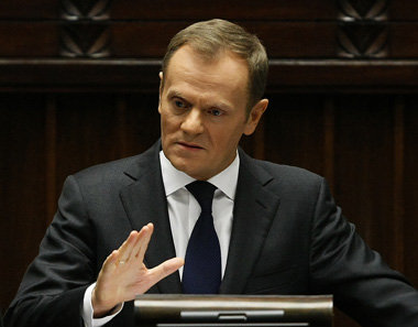 Der polnische Premier Donald Tusk