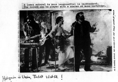Legendäre Band mit charismatischem Kopf: A. E. Bizottsag, 1983