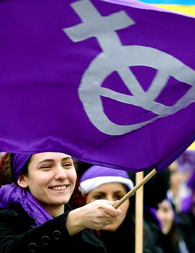 Frauentag 2005 in Istanbul