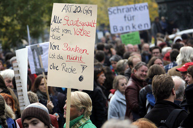 »Occupy«-Demo am 29. Oktober in der Bankenmetropole ... »Occupy«-Demo am 29. Oktober in der Bankenmetropole ...
