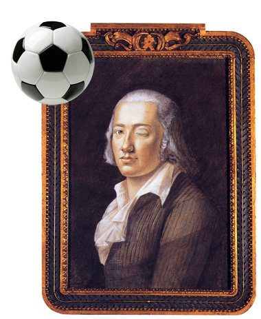 Auge zu und durch: H&ouml;lderlin beim Kopfball