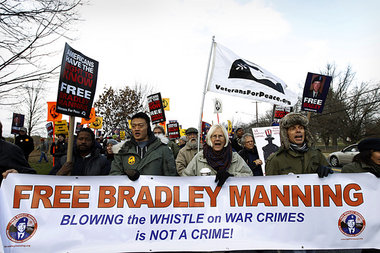 Freiheit f&uuml;r Bradley Manning &ndash; Demonstration am Samst...