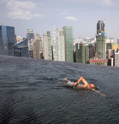 Schwimmen in Singapur Schwimmen in Singapur