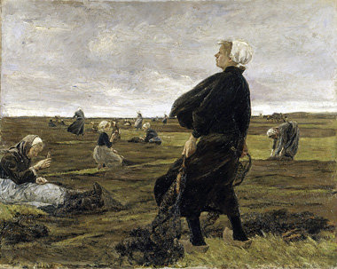 Max Liebermann, &raquo;Netzflickerinnen&laquo;, 1887&ndash;1889,...