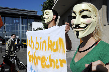 Protest gegen Kriminalisierung des Widerstands gegen rechts vor ... Protest gegen Kriminalisierung des Widerstands gegen rechts vor ...