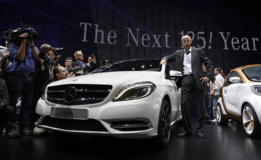 Daimler-Chef Dieter Zetsche im September 2011 bei der Internatio...