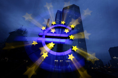 Einen Platz an der Sonne f&uuml;r den Euro (Geb&auml;ude der Eur...