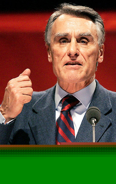 Ohne soziale Rücksichten. Aníbal Cavaco Silva Ohne soziale Rücksichten. Aníbal Cavaco Silva