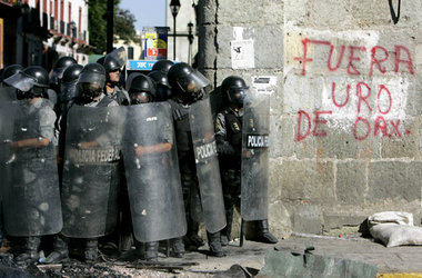 Bürgerkriegsartige Auseinandersetzungen in Oaxaca