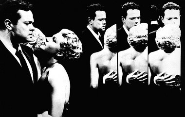 Halb zog sie ihn ... Orson Welles und Rita Hayworth in »Di... Halb zog sie ihn ... Orson Welles und Rita Hayworth in »Di...