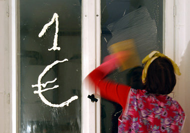Wie weggewischt: F&uuml;r 400-Euro-Jobber verschwinden Chancen a...