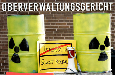 Protestaktion vor dem Lüneburger OVG am Mittwoch Protestaktion vor dem Lüneburger OVG am Mittwoch