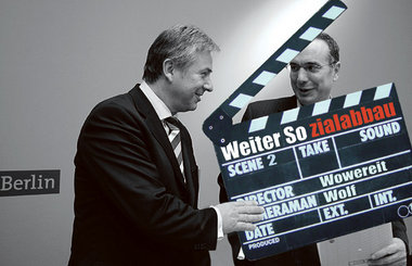 Zwei Fliegen mit einer Klappe: SPD regiert weiter, Linkspartei m... Zwei Fliegen mit einer Klappe: SPD regiert weiter, Linkspartei m...