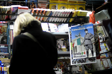 Mussolini 2012: faschistische Propaganda ist in Italien nicht ve...