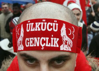 Haß auf alle »Feinde des Türkentums«: Teilnehmer einer Demonstra...